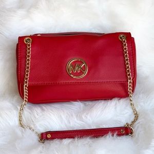 Michael Kors Jet Set small Leather Shoulder Bag